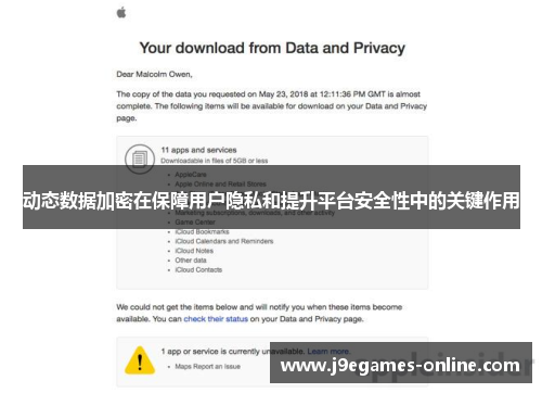 动态数据加密在保障用户隐私和提升平台安全性中的关键作用